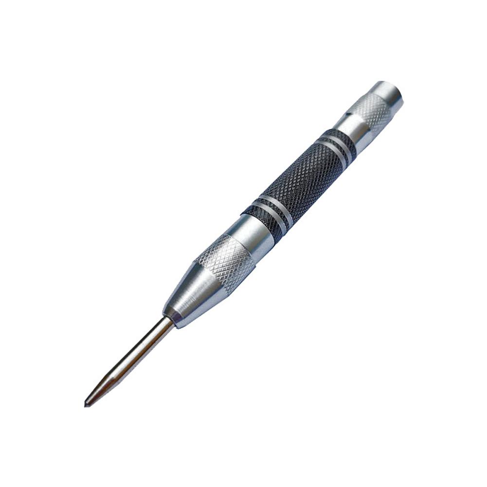 1inch Automatic Center Punch Spring Loaded Marker Wood Metal Glass Steel Press Dent Drill Location Hand Tool