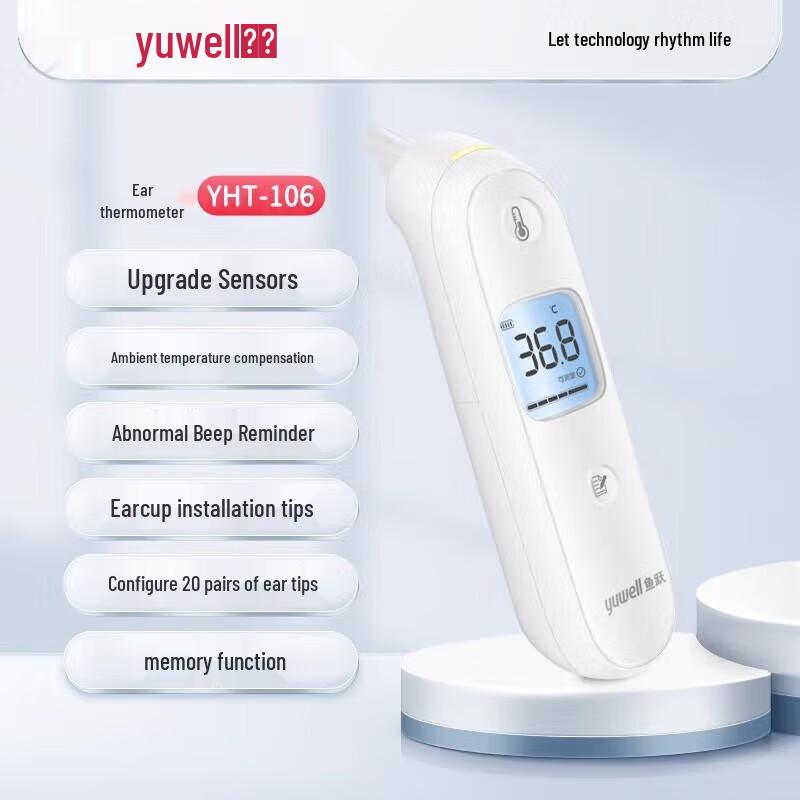 Yuwell YHT106 Digitales Ohrthermometer