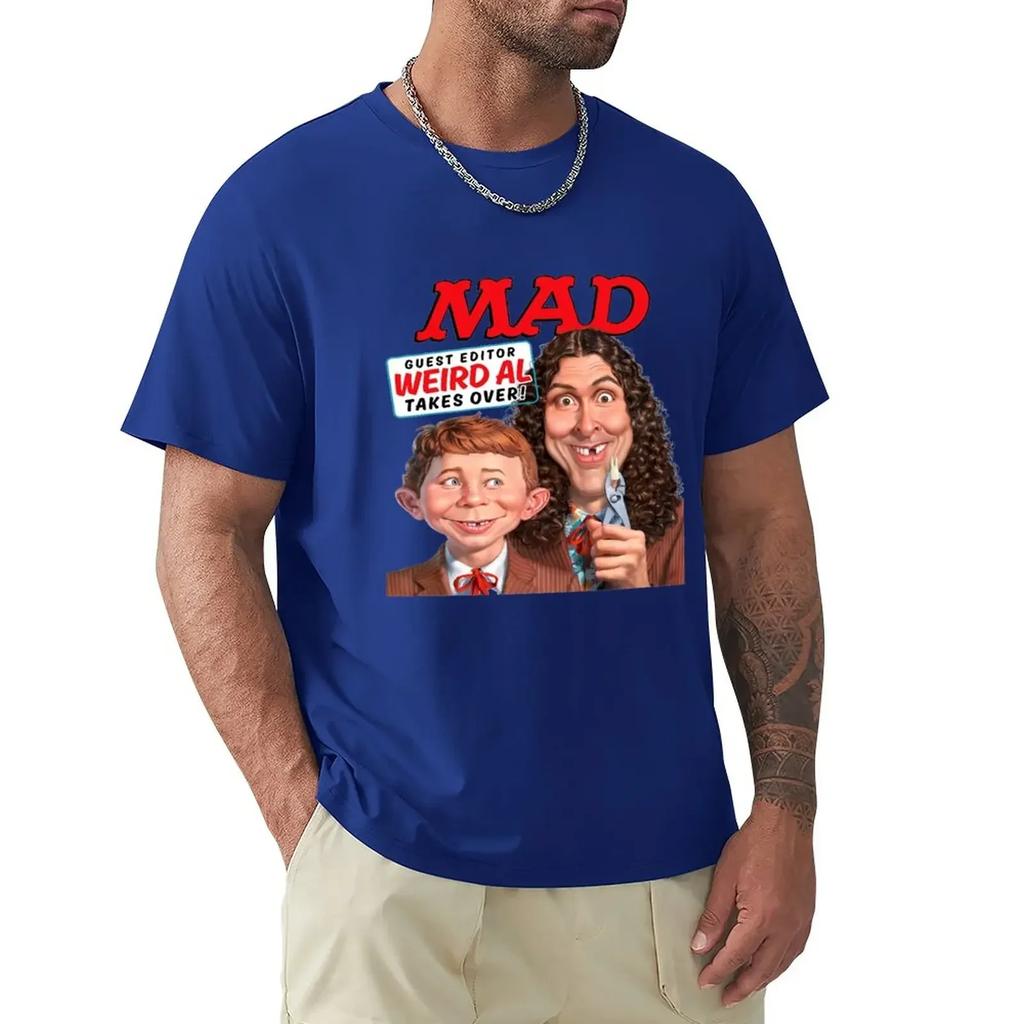clothing harajuku MAD Guest Editor Weird Al Takes Over T-Shirt Blouse cute clothes edition cotton t shirts