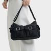 New FILA Fabric Shoulder Bag Crossbody Bag Mini Women's Black F13W449164FBK