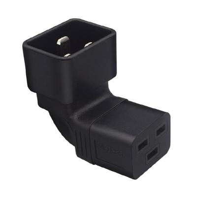 Power Converter IEC320 C20 To C19 Connector Male To Female Socket Converter