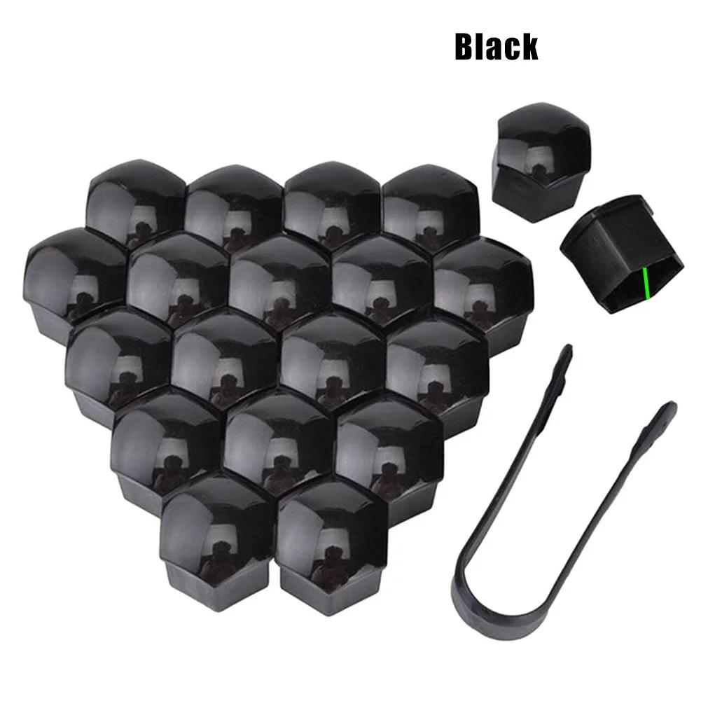 20PCS Car Tire Screw Cap Car Wheel Nuts Covers Auto Caps Hub Screw Protector Bolt Head Cover Cap Plastic Tire Wheel Screw Bolts