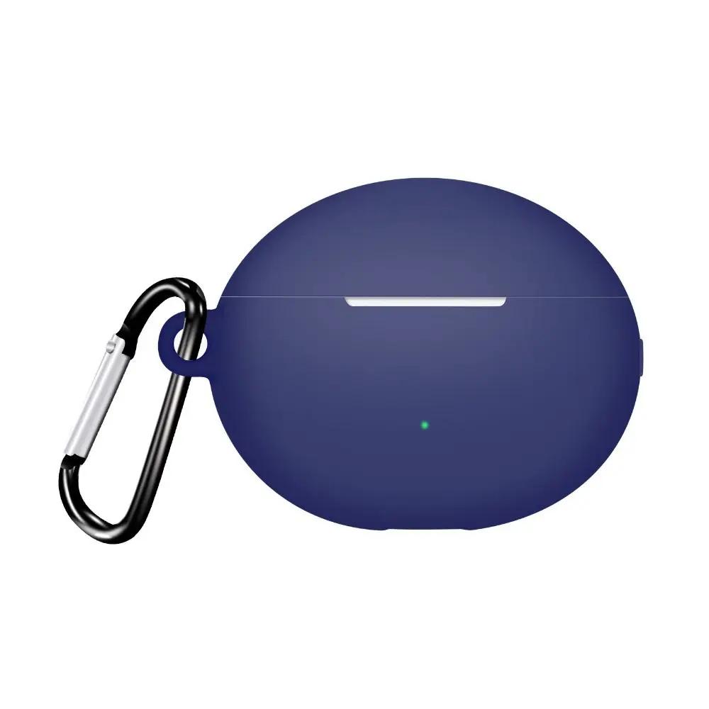 Silicone Protective Case Shockproof Anti-Scratch Headphone Protector With Hook Headphone Accessories for Huawei Freebuds 6i