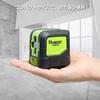 Huepar M-9011G 2-Line Green Laser Level, Cross Line Laser, Green Laser, Automatic Correction, Tilt Mode, High Brightness, 110° Line Output Angle, Mini
