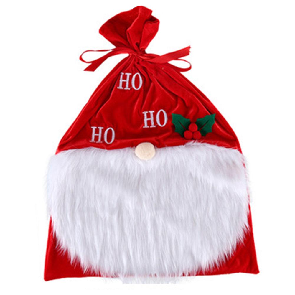 

Рождественский подарочный мешок Санта-Клауса с завязкой, большие рождественские подарочные пакеты, сумка для хранения рождественских подарков, большая многоразовая подарочная сумка