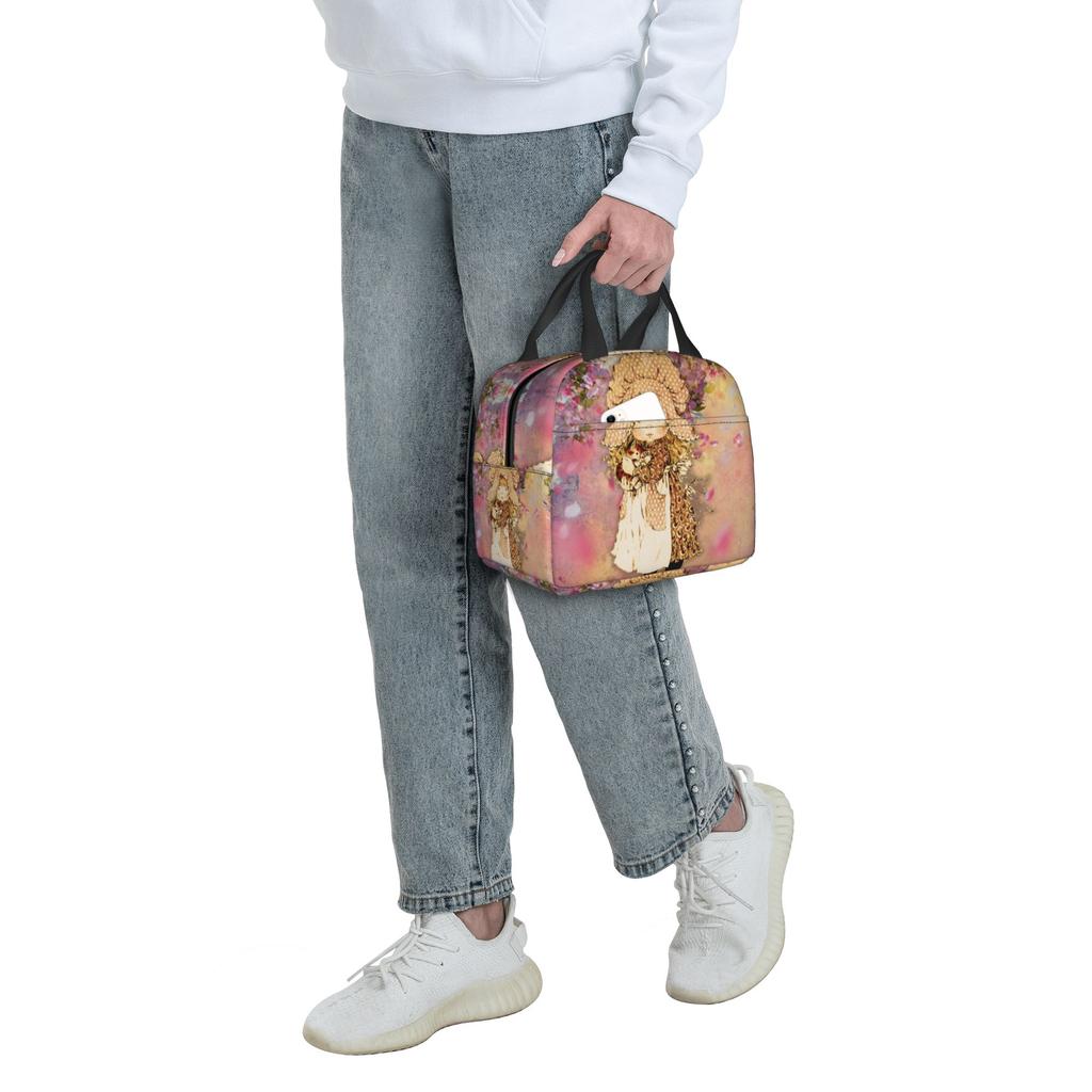 Cartoon S-Sarahs K-Kays Lunch Bag Men Women Kawaii Girl  Cooler Thermal Insulated Lunch Boxes for Adult Office
