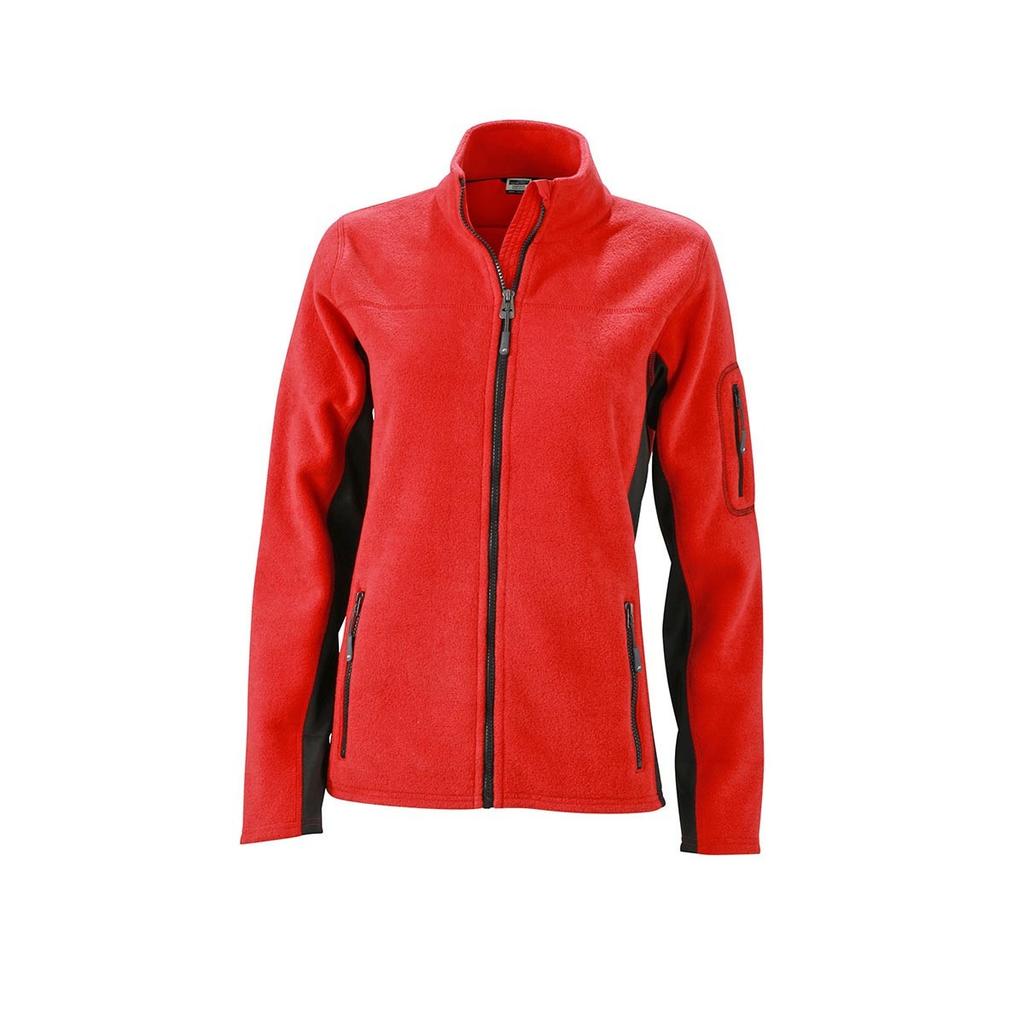 James and Nicholson Womens/Ladies Strong Work Fleece Jacket
