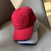 American New Letter Soft Top Embroidered Baseball Cap Showing Off The Face of Women with Casual and Versatile Sun Protection Cap Trendy Men