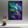 Abstract Universe Starry Sky Skull Head Prints Poster Canvas Painting Hd Modern Wall Art Picture Living Room Bedroom Home Decor