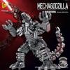 Penros Dinosaur Battle Puzzle: Godzilla vs. King Kong Gorilla - Compatible with Lego Blocks, Perfect Gift for Boys