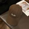 Distressed Perforated Duckbill Cap Cotton Baseball Cap Embroidery Adjustable Deep Fit Baseball Cap For Big Head Daily Hiking