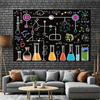 2D Chemistry Lab Backdrop Science Themed Birthday Photography Background