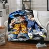 1pc Saiyan, Blanket Soft All Season Throw with Vibrant Design, Perfect for Home, Travel, and Gifts, Ideal for Naps and Camping