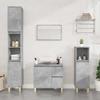 VidaXL Bathroom Cabinet Concrete Grey 65x33x60 Cm 819824