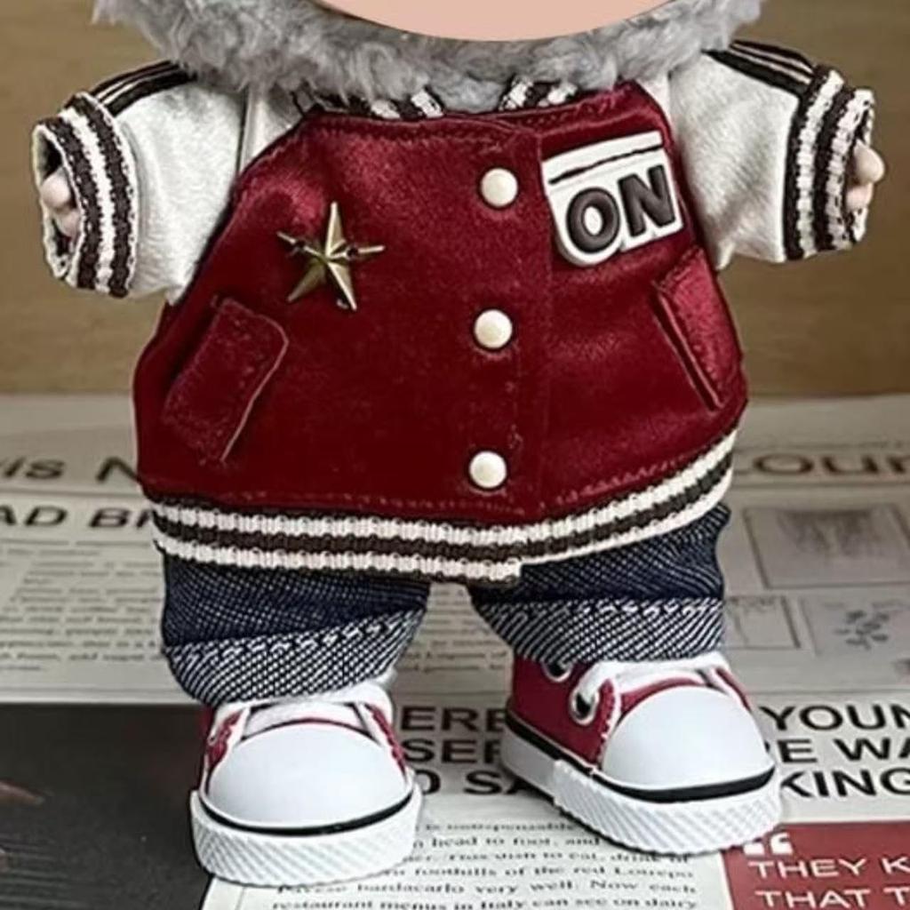 Ruokey Plüschtier Zubehör, Nur Zubehör, 15cm17cm Plüschpuppen Zubehör, Puppen Zubehör, Plüschpuppen Anziehen, Süßes Kostüm, DIY