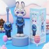 New Anime Zootopia 2 Kids Toothbrush Transformable Retractable Soft Bristle Nick Judy Portable For Toddlers Oral Care Brush Gift