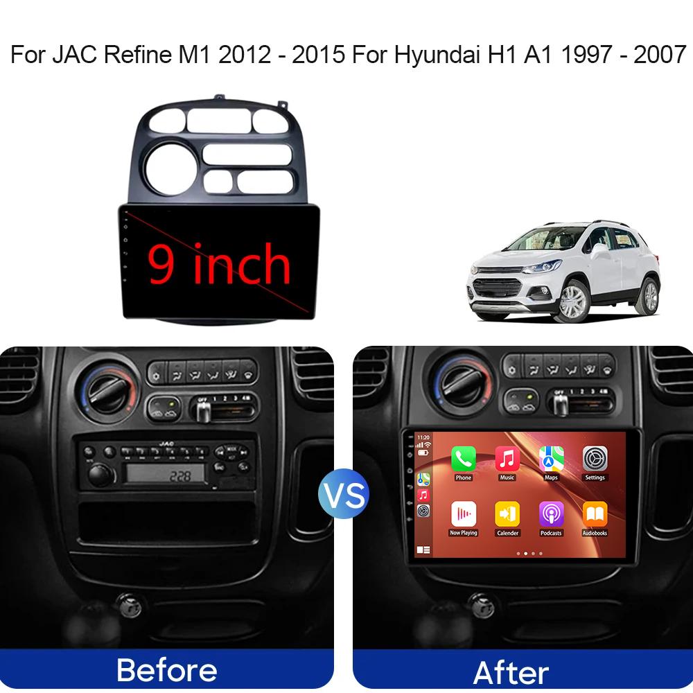 Android Auto For JAC Refine 2012 - 2015 For Hyundai H-1 Starex 1997 - 2007 Car Radio Stereo Multimedia Video Player Navigation