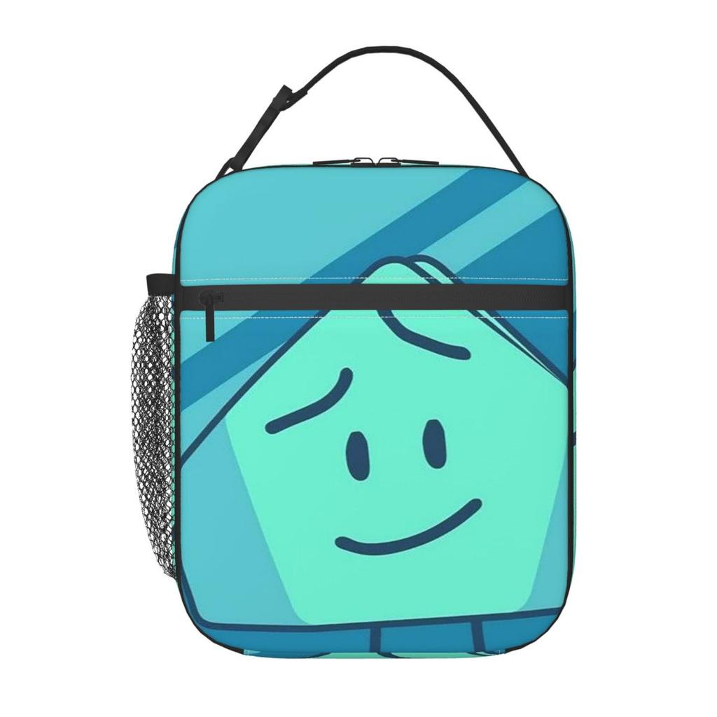 BFDI Four BFB Insulated Lunch Bag for Women Children Portable Food Boxes Thermal Lunch Box Tote