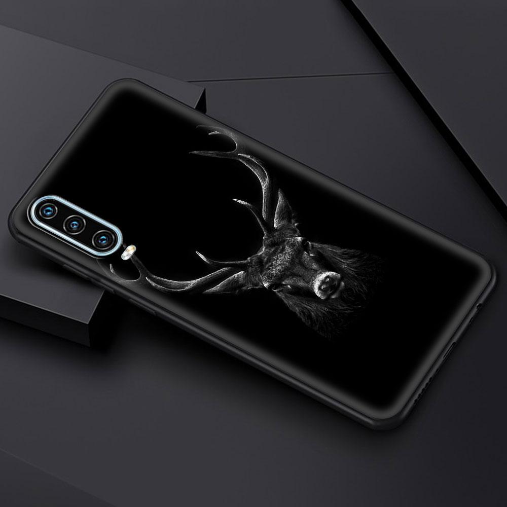Animals Horse Deer Giant Panda Phone Case For Huawei P30 Lite P50 Pro P20 P40 Lite E P Smart Z 2021 Y6 Y7 Y9 2019 Y6p Y9s Cover