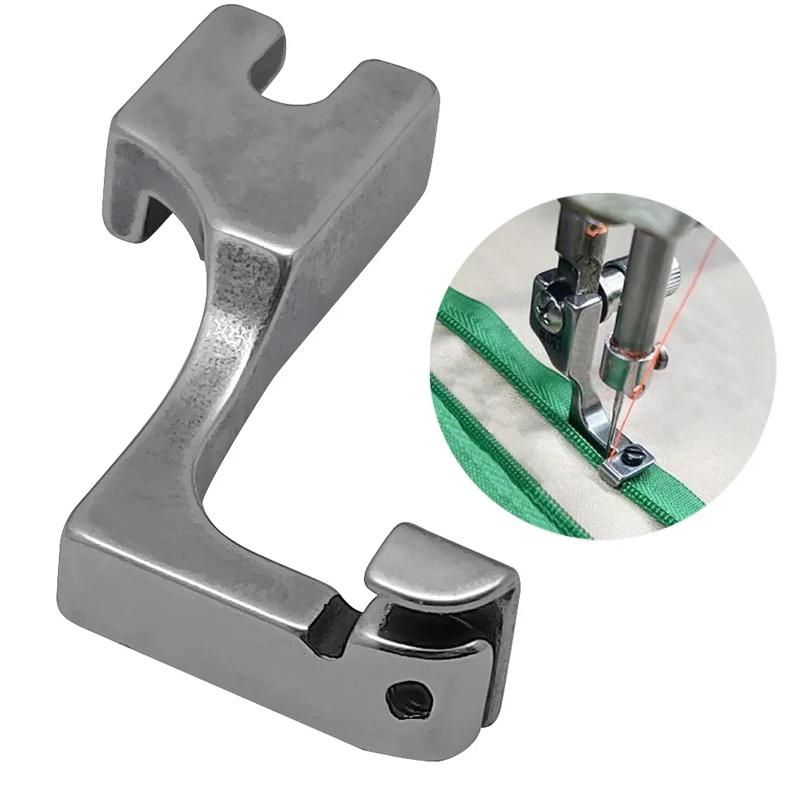 1/2pcs Adjustable T69 Invisible Zipper Presser Foot Unilateral Zipper Feet for Industrial Single Needle Sewing Machine Accessory