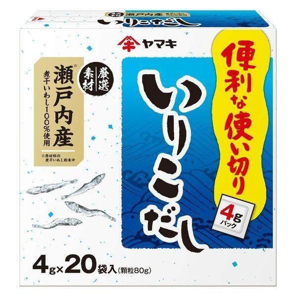 Yamaki Dashi Stock Setouchi Iriko Broth 40g / (4g x 20 bags) 80g