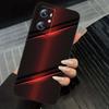 Art colored luminous pattern Phone Case For OPPO Reno 5 6 7 A96 A40 A58 Realme GT A74 A78 Neo2 A74 A78 Find X5 X3 X7 X8 Black
