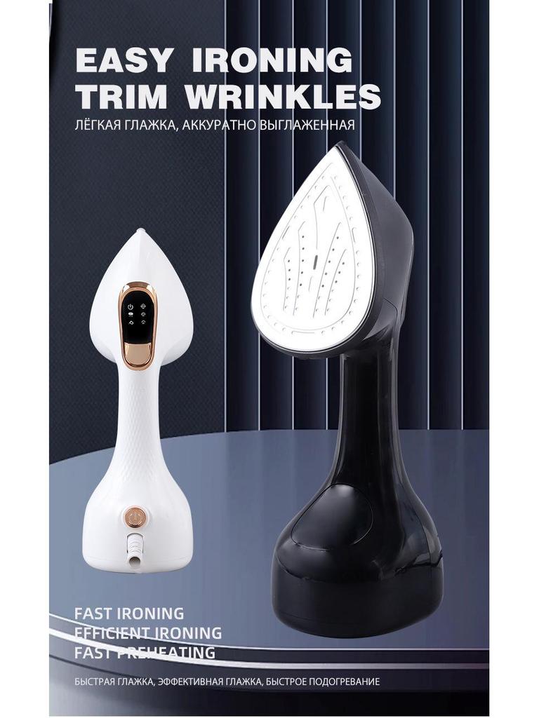 High-Power Portable Handheld Garment Steamer & Iron with Super-Strong Steam