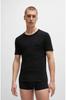 [BOSS] Boss T-Shirt 3-Pack Logo Embroidery Cotton Men's XL Black
