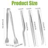 Seedling Transplant Tongs Set 4pcs for Gardening Plant Lowering