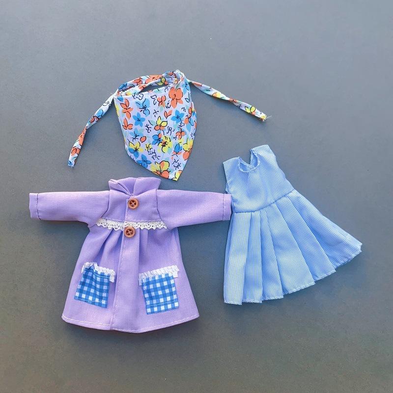 1 Set Casual Princess Skirt Pants Hoodie Kit 1/6 Doll Clothes Cute Clothing For 30Cm Dolls Universal Clothing Doll Accessories