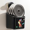 Suction Cup Wall Mounted Non Perforated Toilet and Bathroom Storage Rack