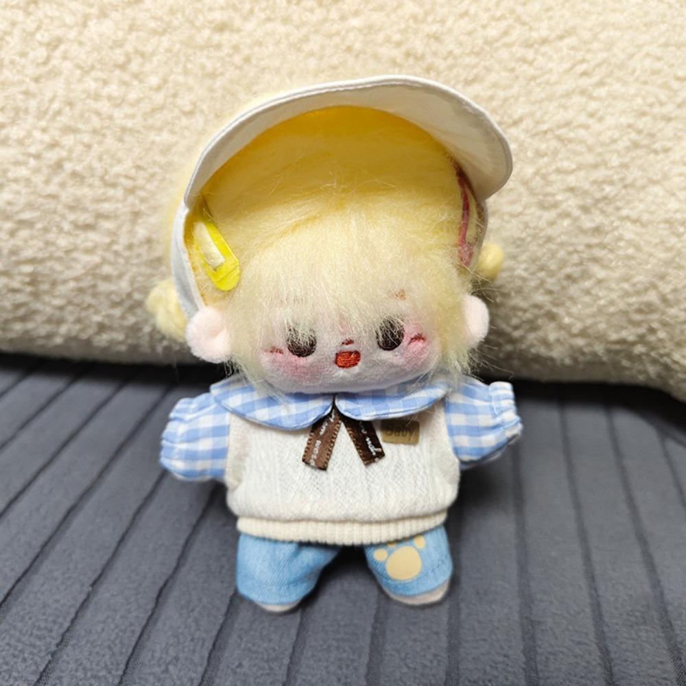 Replacement Games 10CM Cotton Doll Clothes Colorful Doll Outfit Sweater Pant Hat Set  Kids Toys
