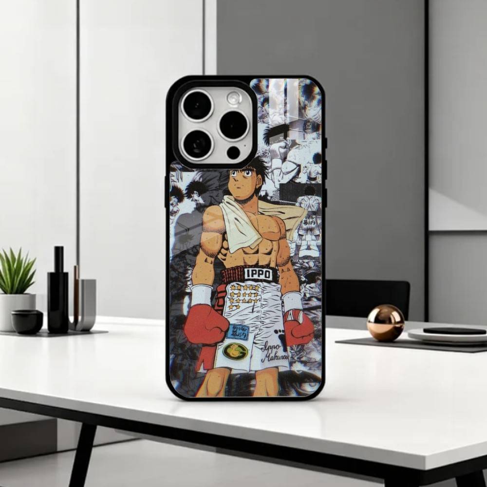 

Boxing H-Hajime no Ippo Phone Case For iPhone17,16,15,14,13,12,11 Plus,Pro Max Magnetic For Magsafe Wireless Charging iPhone13PROMAX