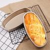 Steel Baking Tray Loaf Baking Bread Tin Oval Carbon Mold Tool Kitchen Non-stick 23CM Cheesecake Accessories Pans