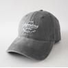 Fashion Hat Niche Soft Top Retro Letter Embroidery Solid Color Baseball Cap for Men and Women Couples Casual Fashion Versatile Cap