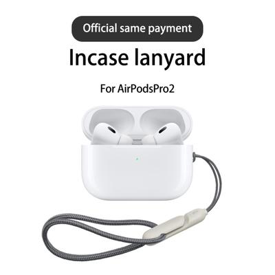 Incase Lanyard Tragbares Nylon Robuste Anti-Verlust-Incase-Kopfhörerbox für Seilzubehör Pro AirPods 3 2