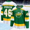 Maglia da Hockey - Nera con Accenti Giallo/Bianchi "McAvoy 73" Logo Classico "B" Strato Base Confortevole per Autunno e Inverno
