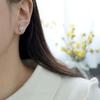 Trendy S925 Silver Rabbit Stud Earrings for Women - Elegant, Cute, and High-End Dangle Ear Jewelry