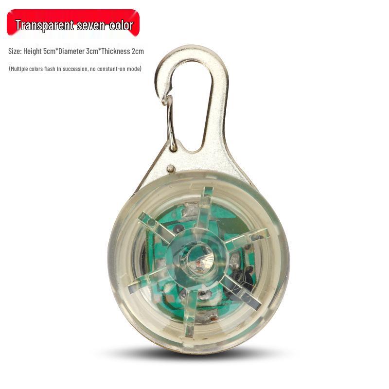LED Pet Luminous Pendant - Flashing Dog Tag for Night Walks