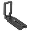 Camera L Bracket Vertical Horizontal Switching Aluminium Alloy Soft Silicone Cushion Quick Release Plate for Camera