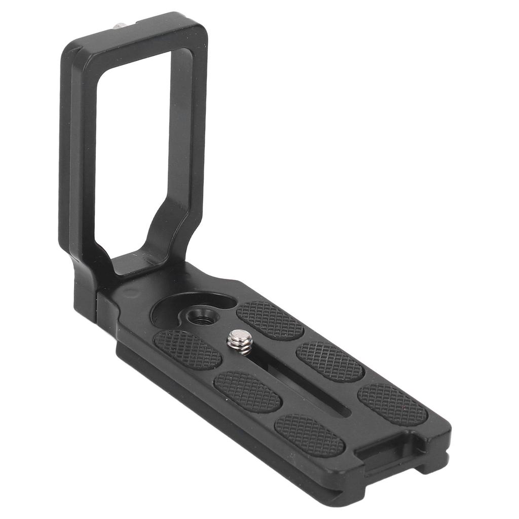 Camera L Bracket Vertical Horizontal Switching Aluminium Alloy Soft Silicone Cushion Quick Release Plate for Camera