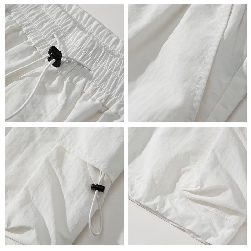 GOLFCROSS Unisex Solid Cargo Shorts