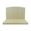 Shizuka-JP Buddhist Altar, Open-Type Memorial Stage, Natural Veneer, for Home Memorials (Gold Floral Pattern (Fabric Altar, 35x25x25cm))