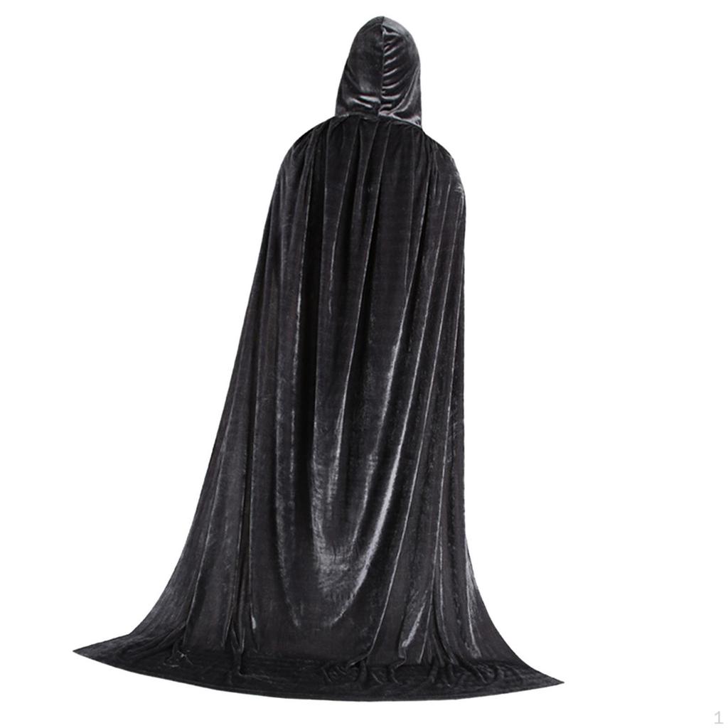 Children's Halloween Velvet Hooded Cape - Premium Quality and Versatile Design