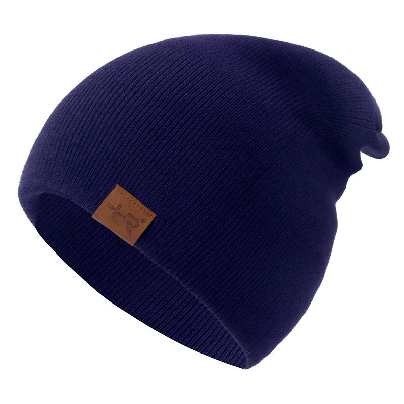 1 Pcs Unisex Beanie Hat Casual Beanie For Men & Women Warm Soft Knitted Hat Stylish Plain Daily Winter Hat