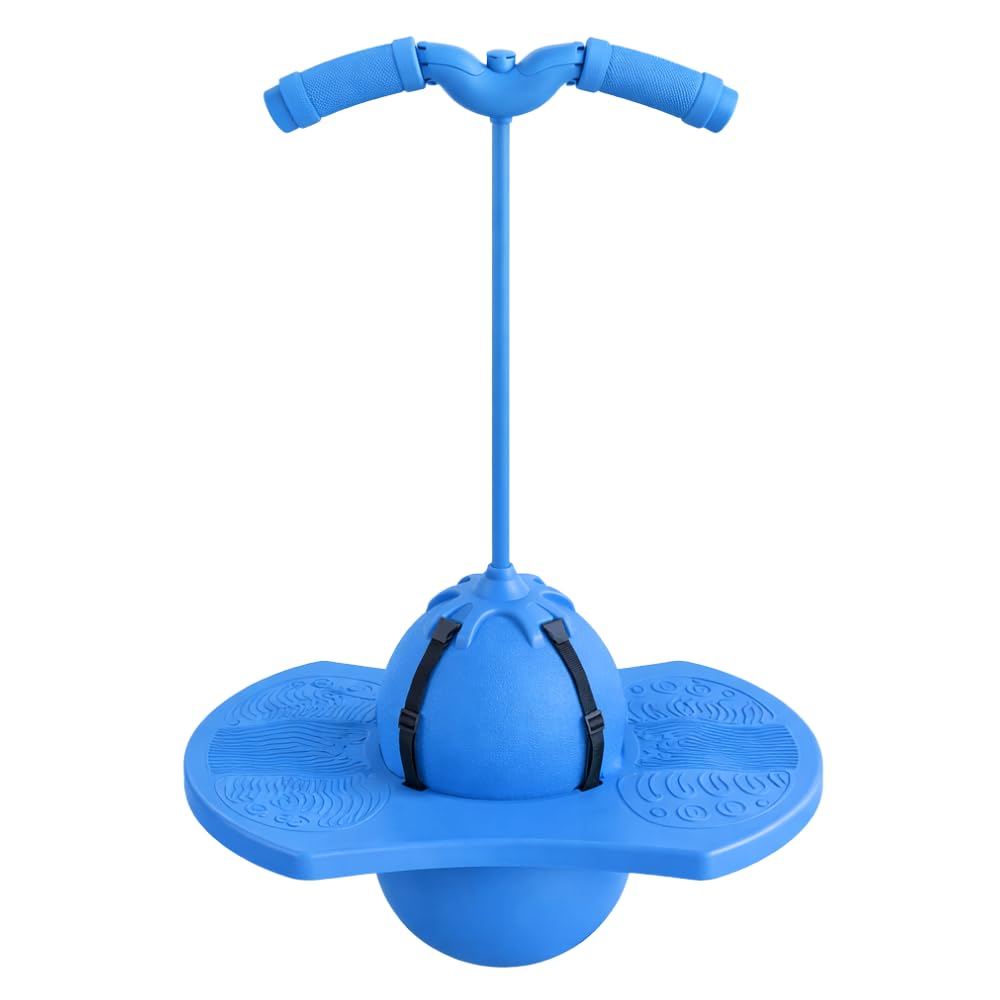 Ideastore Jumping Balance Hopping Toy for Core Training and Outdoor Play (Blue)