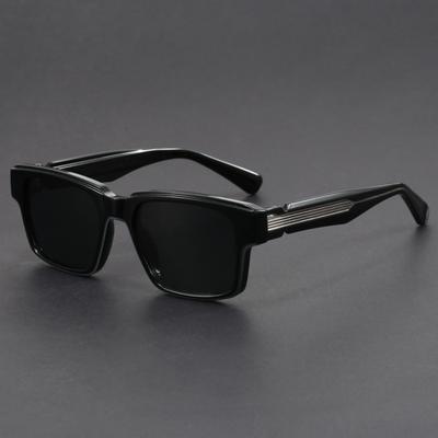 Fashion Square Acetate Sunglasses Original Quality Brand Eyewear for Men Women Outdoor Driving Glasses