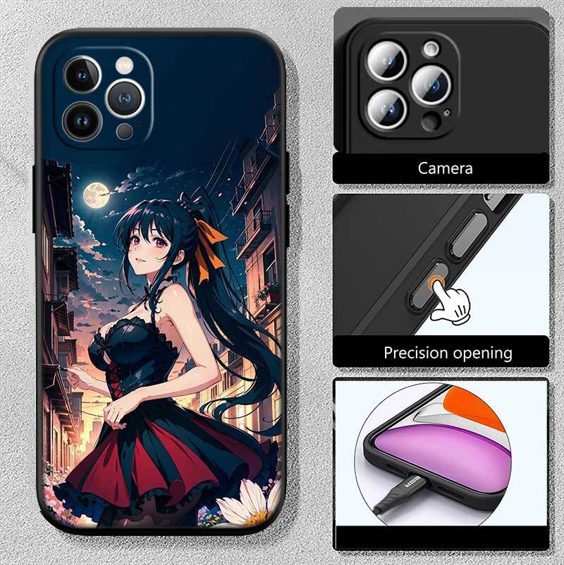 Rias Gremory Phone Case for Samsung S20 S21 S21S S22 S23 S24 FE Ultra Plus Lite F06 F16 M06 M16 M56 A07 A17 A36 A37 A55 A57