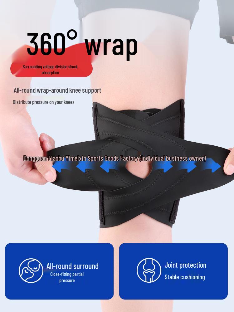 Breathable Patella Knee Brace & Protector for Men and Women - Ideal for Basketball, Running, and Fitness