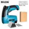 Cordless 4V Lithium Battery Nail & Staple Gun for DIY Woodworking Projects
